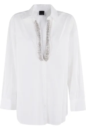 Pinko Blouses, female, , XS, Poplin Capirai Shirt