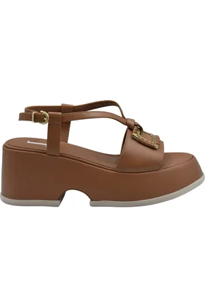 Jeannot High Heel Sandals, female, , 6 UK, Leather Laced Shoes Stylish Look