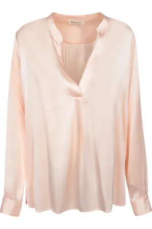 BLANCA Blouses, female, , XS, Silk Blend Topwear Elegant Style