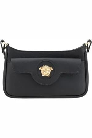 VERSACE Shoulder Bags, female, , ONE SIZE, Mini Medusa Leather Shoulder Bag