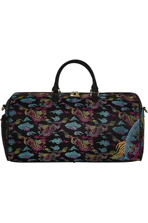 Sprayground Dragon Embroidered Duffel Bag