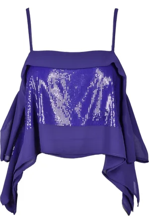 ERIKA CAVALLINI Polyester Sleeveless Top