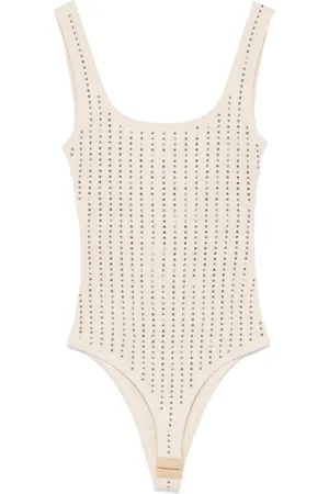 The Attico Body, female, , M, Ecru Fade Bodycon Dress