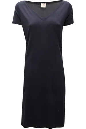 Trussardi Elegant Collection Dress with V-neck