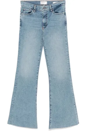 Frame Boot-cut Jeans, female, , W30, Classic Zipper Jeans with Five Pockets