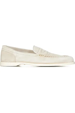 JOHN LOBB Flat Sand Shoes with Flex Sole