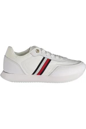 Tommy Hilfiger Polyester Sneaker with Contrast Details
