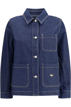 Maison Kitsuné Denim Jackets, female, , S, Workwear Denim Jacket