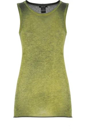 AVANT TOI Cotton Sleeveless Round Neck Top