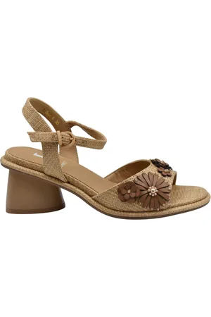 Jeannot High Heel Sandals, female, , 6 UK, Lace-Up Floral Shoes