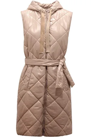 MARELLA Vests, female, , M, Reversible Sleeveless Jacket Cirino Model