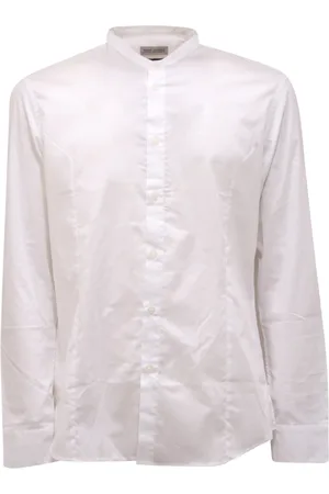 D.A. Daniele Alessandrini Formal Shirts, male, , 2XS, Slim Homme Couture Shirt with Korean Collar