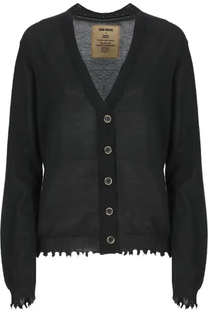 UMA WANG Cashmere V-Neck Cardigan Jumper