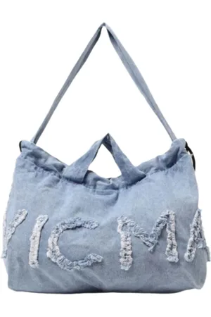 vic matiè Denim Fringe Backpack