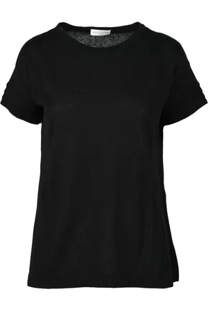BALLANTYNE T-Shirts, female, , L, Silk Linen Blend Stylish Jumper