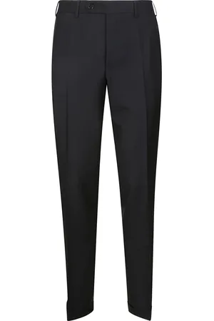CANALI Suit Trousers, male, , L, Pure Wool Regular Fit Trousers