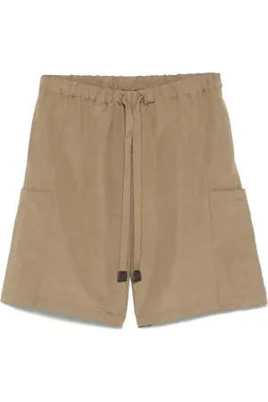 Max Mara Casual Shorts, female, , S, Dark Cord Quebec Stylish Fashion