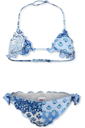 MC2 SAINT BARTH Floral Print Bikini Set