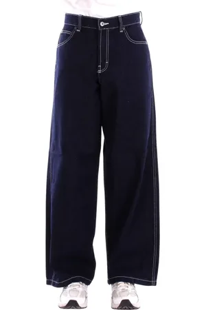 Dickies Straight Jeans, male, , W34, Logo Back Zip Jeans Regular Fit