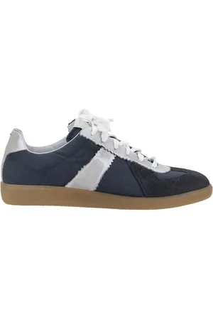 Maison Margiela Sneakers, male, , 6 1/2 UK, Suede Trainers with Elegant Details