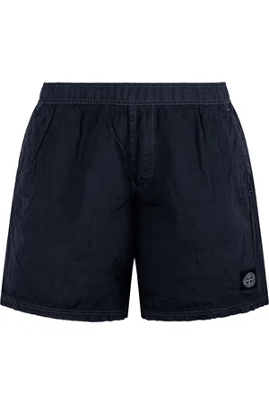 Stone Island Beachwear, male, , L, Sports Swim Shorts