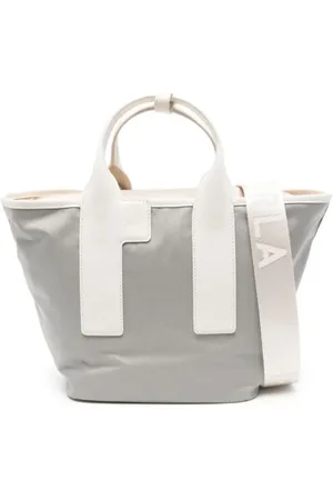 Furla Tote Bags, female, , ONE SIZE, Grey Piuma Tote Bag