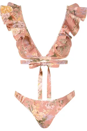 ZIMMERMANN Bikinis, female, , S, Tropical Oasis Swimsuit