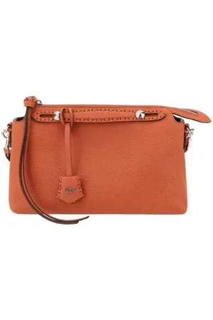 Fendi Shoulder Bags, female, , ONE SIZE, Leather Shoulder Bag with Pendant and Strap