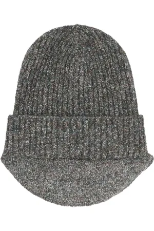 RANRA Beanies, male, , ONE SIZE, Ribbed Knit Beanie Hat