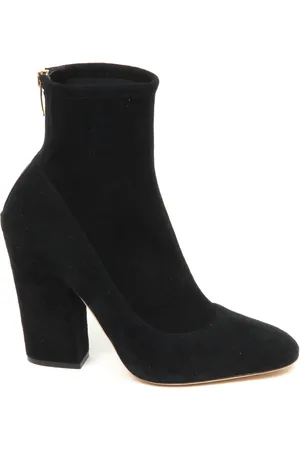 Sergio Rossi Heeled Boots, female, , 2 UK, Suede Stretch Boot Shoe Model A75281