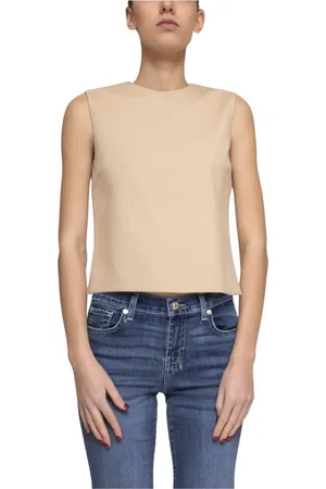 LIVIANA CONTI Sleeveless Tops, female, , XS, Barley Women