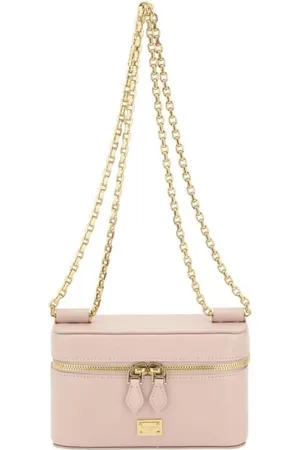 Dolce & Gabbana Shoulder Bags, female, , ONE SIZE, Stylish Leather Shoulder Bag with Chain