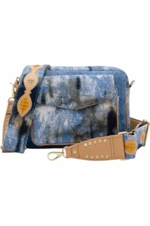 CLARIS VIROT Cross Body Bags, female, , ONE SIZE, Vintage Denim Big Charly Shoulder Bag