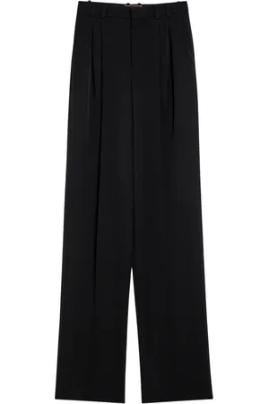 Saint Laurent Straight Trousers, female, , M, Regular Fit Trousers
