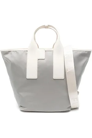 Furla Tote Bags, female, , ONE SIZE, Grey Tote Bag with Zip Fastening