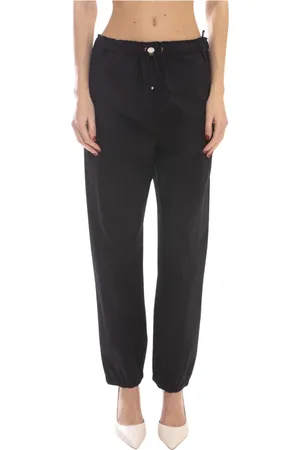 Moschino Straight Trousers, female, , XS, Technical Cotton Trousers Women