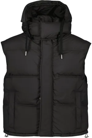Ami Sleeveless Puffer Jacket with Hood