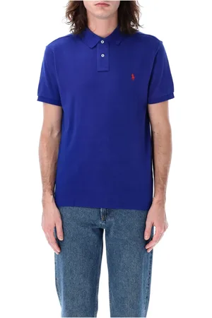 Ralph Lauren Polo Shirts, male, , L, Custom Fit Short Sleeve Polo Shirt