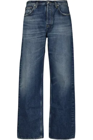 Burberry Straight Cut Denim Jeans Washed