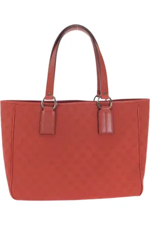 Gucci Pre-owned Tote Bags, female, , ONE SIZE, Pre-owned Canvas gucci-bags