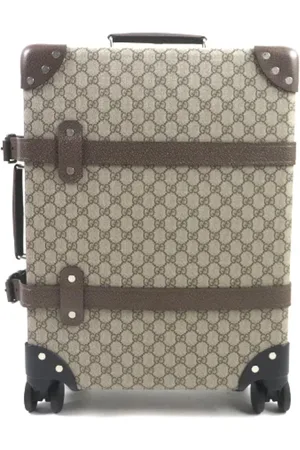 Gucci Pre-owned Weekend Bags, male, , ONE SIZE, Pre-owned Canvas travel-bags