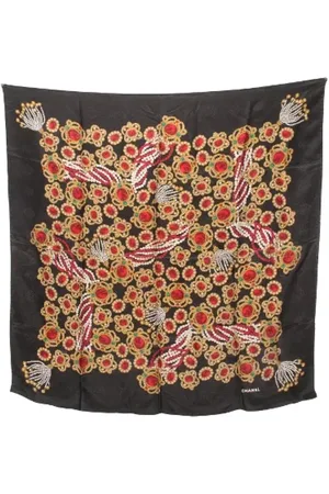 CHANEL Pre-owned Scarves, female, , ONE SIZE, Pre-owned Silk scarves