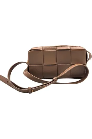 Bottega Veneta Pre-owned Cross Body Bags, female, , ONE SIZE, Pre-owned Leather shoulder-bags