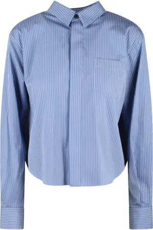 SACAI Shirts, female, , M, Cotton Poplin Shirt Box Fit