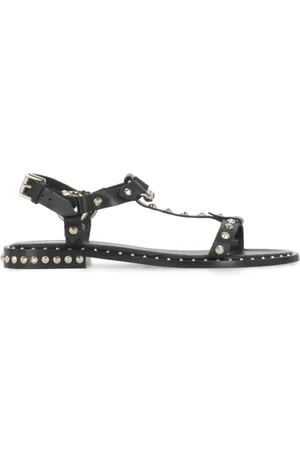 Ash Flat Sandals, female, , 3 UK, Leather Studded Sandals