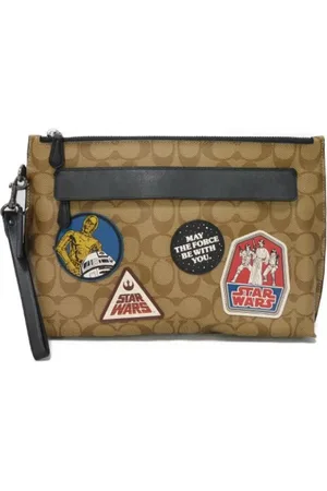 Coach Pre-owned Clutches, female, , ONE SIZE, Pre-owned Canvas clutches