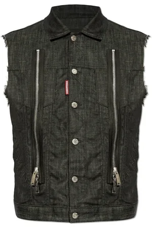 Dsquared2 Vests, male, , M, Denim Vest
