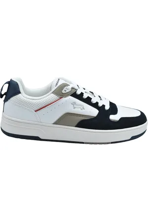 HARMONT&BLAINE Laced Shoes, male, , 10 UK, Mens Shoes Laced Blu Bianco Ss25