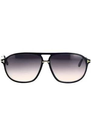 Tom Ford Sunglasses, unisex, , 61 MM, Navigator Sunglasses with Grey Lenses