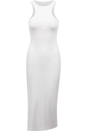 Courrèges Knitted Dresses, female, , S, Vintage Ribbed Sleeveless Dress